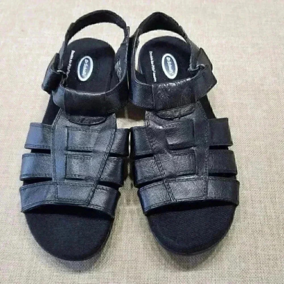 Dr.Scholl's Leather Strap Ankle Sandal Kids 5.5 - Picture 3 of 10